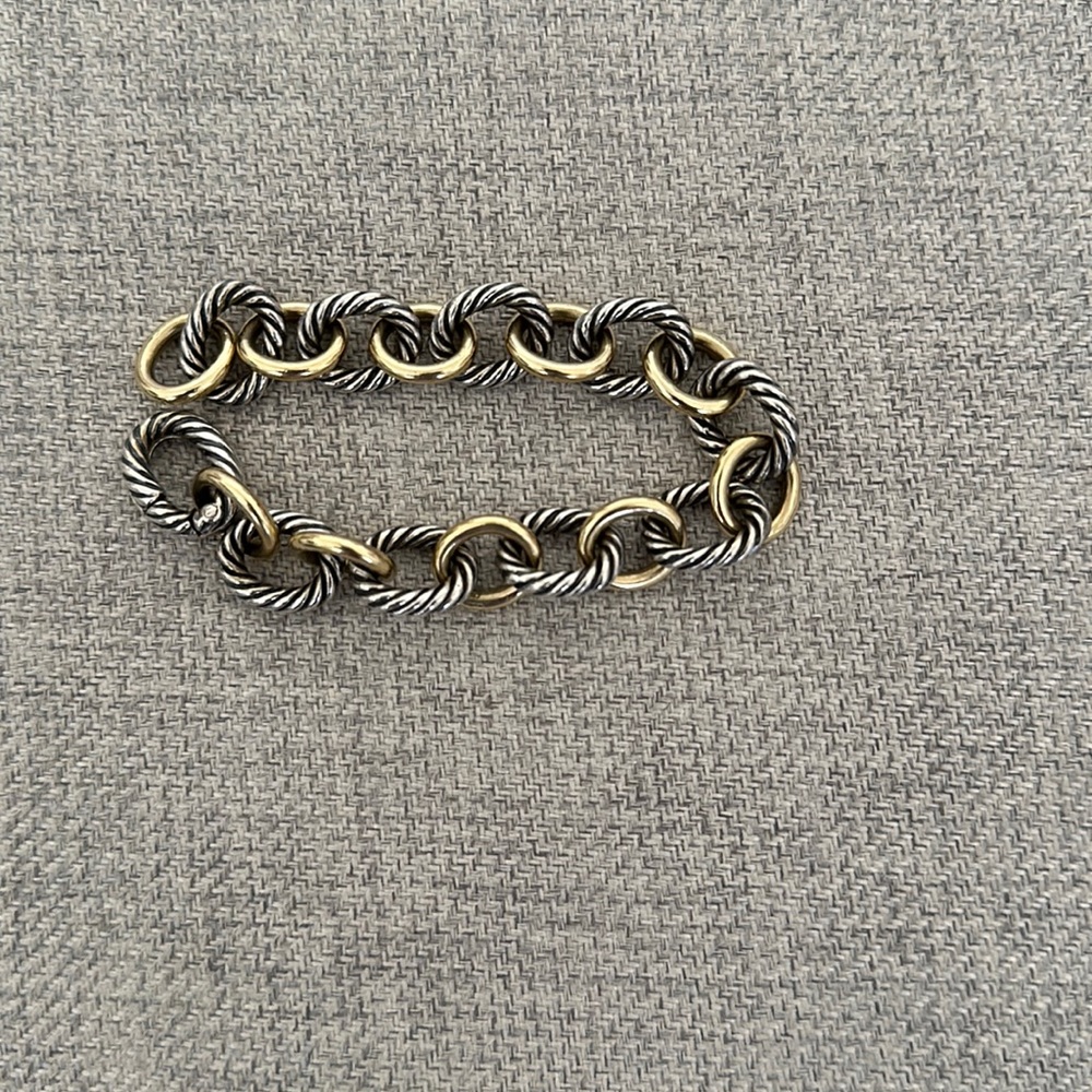 David Yurman link bracelet 7mm